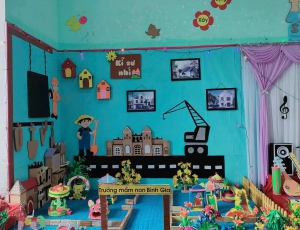 Hội thi xây dựng môi trường giáo dục lấy trẻ làm trung tâm